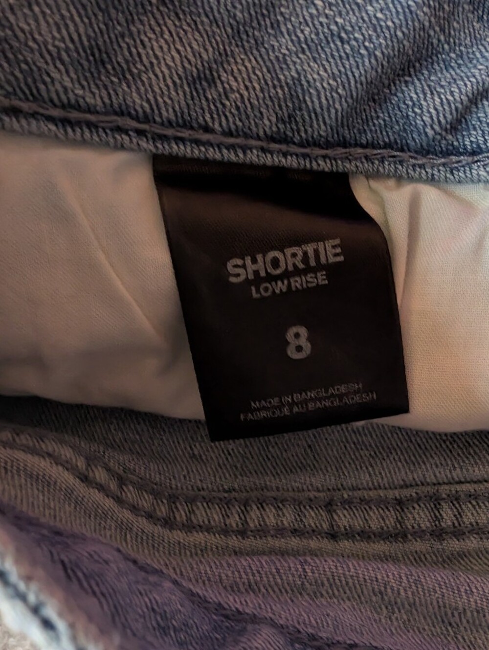 Express Low Rise Shorts - Picture 2 of 3